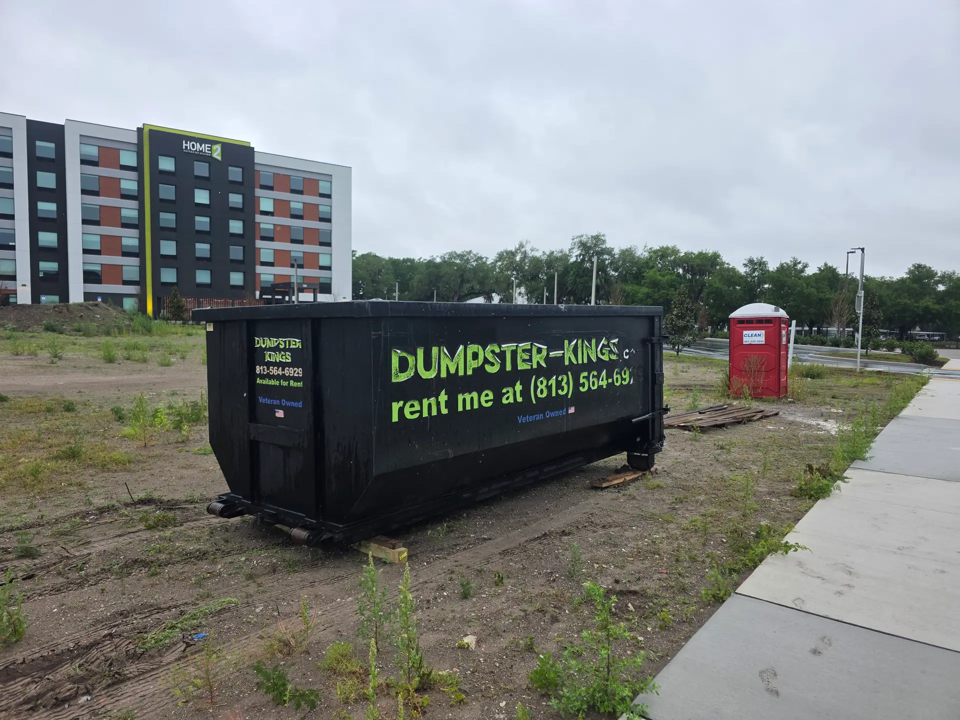 Dumpster Kings construction dumpster rental in Riverview