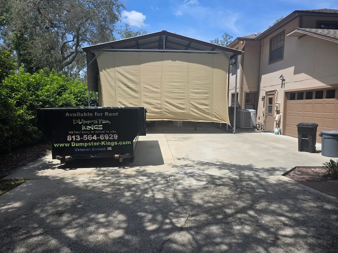 Dumpster Kings Residential dumpster rental Trinity 12 Yard Roll-Off